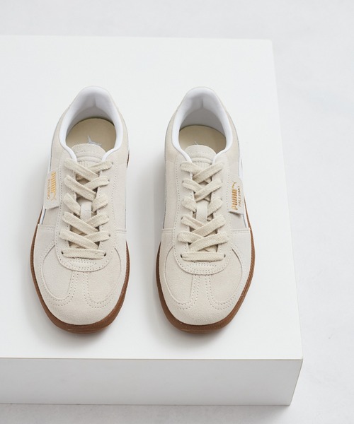 【美品】パレルモ　PUMA スニーカー 27㎝ PUMA プーマ ユニセックス パレルモ レザー スニーカー