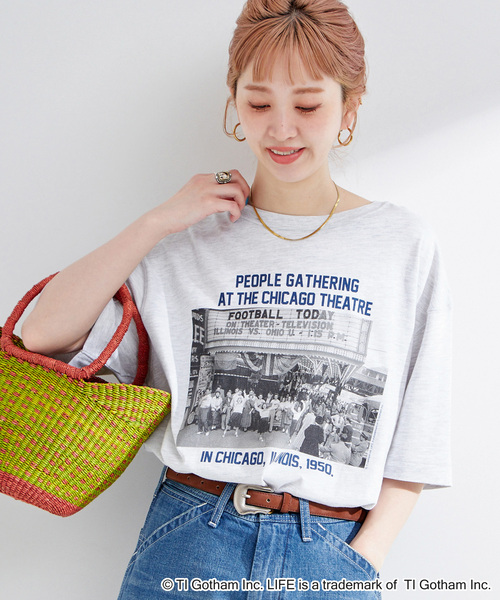 tシャツ GOOD ROCK SPEED/グッドロックスピード LIFE PICTURE COLLECTIONハンソデc レディース GOOD ROCK SPEED/グッドロックスピード LIFE PICTURE COLLECTION