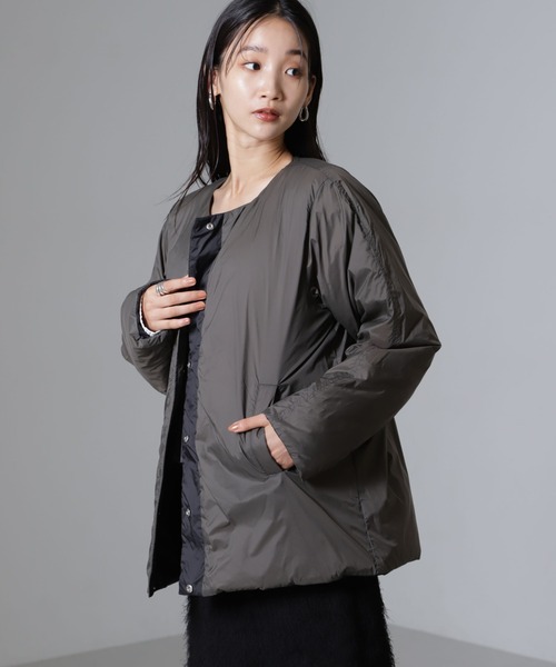 NANO universe（ナノ・ユニバース） ダウンジャケット M アイボリー