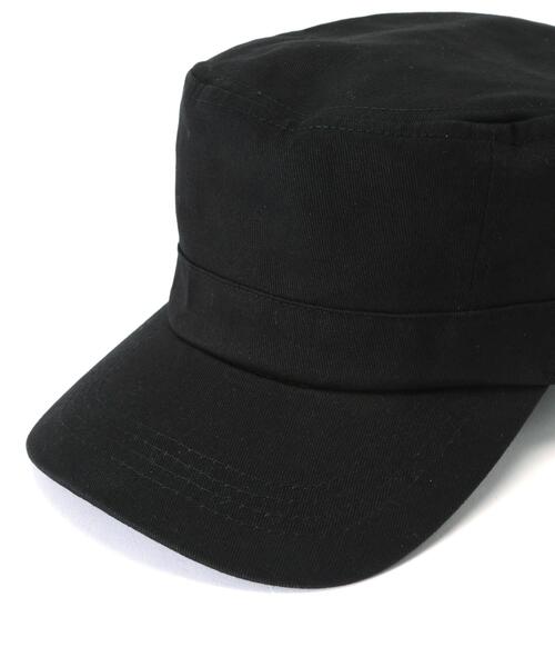 【新品】ワークキャップ ブラック 日本製 AVIREX（アヴィレックス） キャップ 帽子 メンズ WORK CAP / ワーク
