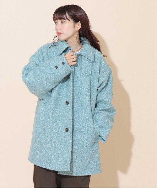 「DOUBLE NAME」 ステンカラーコート FREE ベージュ レディース_画像3