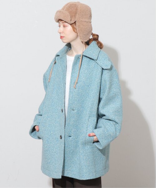 「DOUBLE NAME」 ステンカラーコート FREE ベージュ レディース_画像7