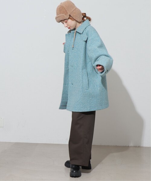 「DOUBLE NAME」 ステンカラーコート FREE ベージュ レディース_画像8