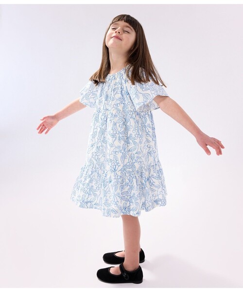 PETIT BATEAU（プチバトー） ワンピース 半袖ワンピース キッズ 子供服
