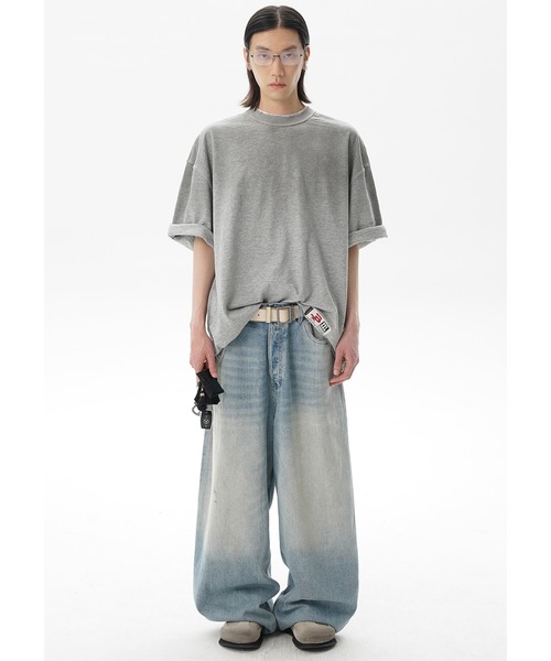 MASONPRINCE Tシャツ プリント 3M反射 ルーズ コットン 男女兼用 プリンスプリンスロゴTシャツ 吸汗速乾、UVケア（ライトスムース