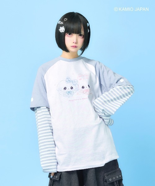 tシャツ 平成女児まじベリコラボロンTEE レディース メンズ