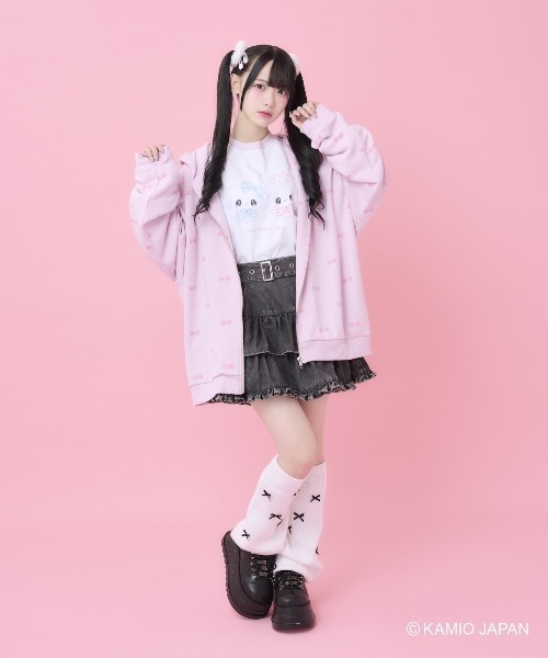 tシャツ 平成女児まじベリコラボロンTEE レディース メンズ Hauls tシャツ 平成女児まじベリコラボロンTEE レディース
