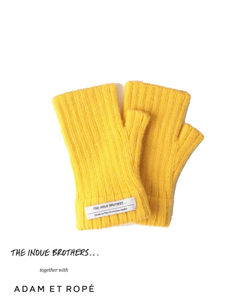「THE INOUE BROTHERS」 手袋 FREE キナリ メンズ_画像8