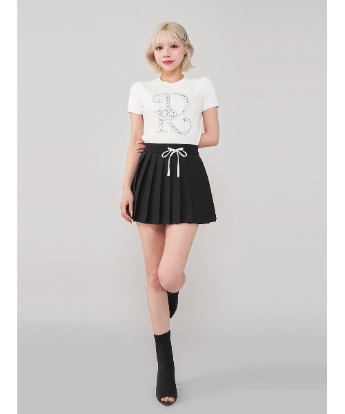 Darich DRCHプリーツミニスカート GRY ダーリッチ Darich DRCHプリーツミニスカート （グレー