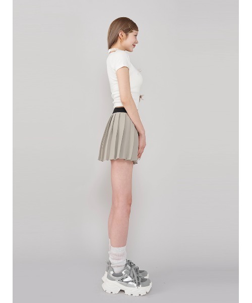 ダーリッチ　DRCHプリーツミニスカート Darich スカート DRCHプリーツミニスカート : ZOZOTOWN Yahoo!店