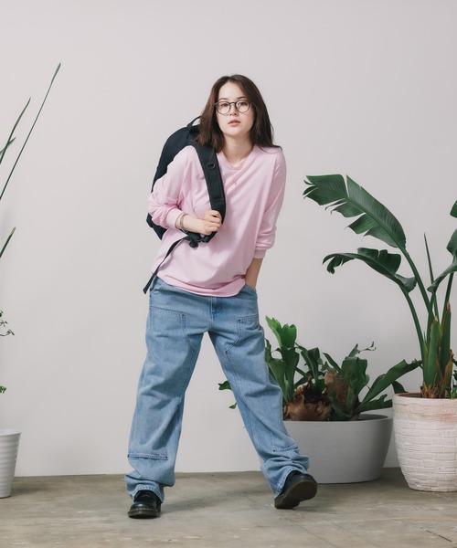 FREE MAX ジーンズ FREE MAX×Hyoma Double Knee Denim Pants