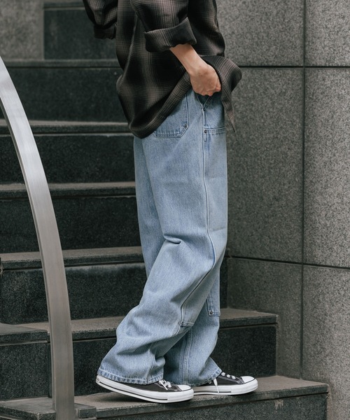 FREE MAX ジーンズ FREE MAX×Hyoma Double Knee Denim Pants