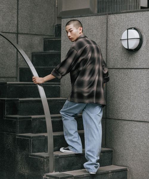 FREE MAX ジーンズ FREE MAX×Hyoma Double Knee Denim Pants