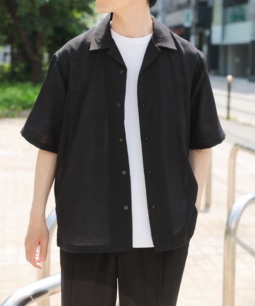 ITEMS URBANRESEARCH（アイテムズ アーバンリサーチ） シャツ クレープ