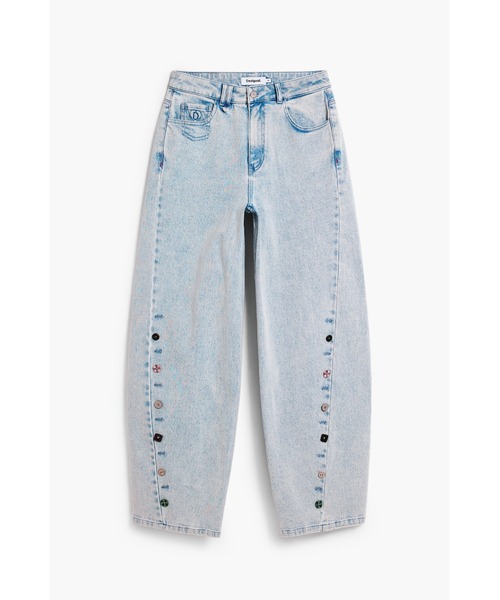 Desigual（デシグアル） ジーンズ デニム デニムパンツ 装飾ボタン