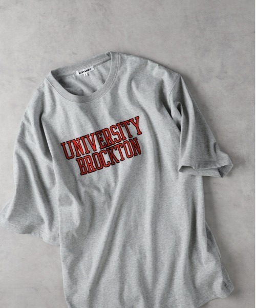 Right-on（ライトオン） tシャツ Other(ソノタ)「メンズ」カレッジロゴ 