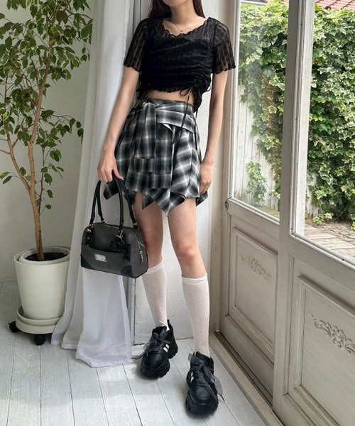 OLIVE des スカート 腰巻きミニスカート : ZOZOTOWN Yahoo!店