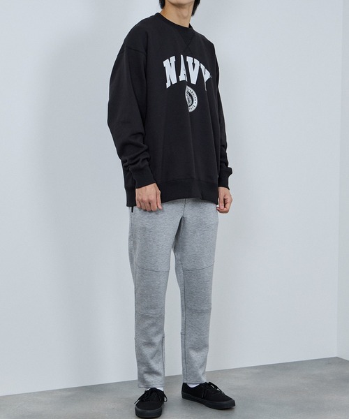 NAVY スウェットパンツ ジャージ ストレッチポンチジョガーパンツ