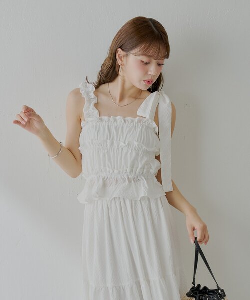 chicoコンビワンピース Chico ワンピース アシメリボン配色ロングOP : ZOZOTOWN Yahoo
