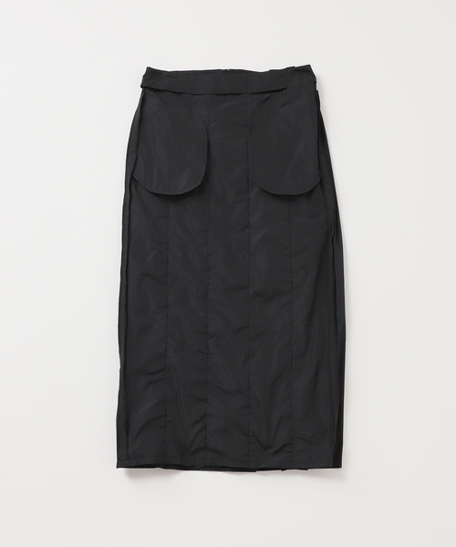 新品タグ付き　HARDY NOIR タフタウエストリブスカート HARDY NOIR スカート タフタフリルタイトスカート : ZOZOTOWN