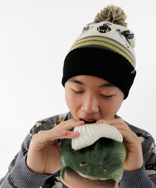 帽子 herlipto boucle knit cap ecru Her lip to（ハーリップトゥー）の「HLT Boucle Knit Cap（ニット