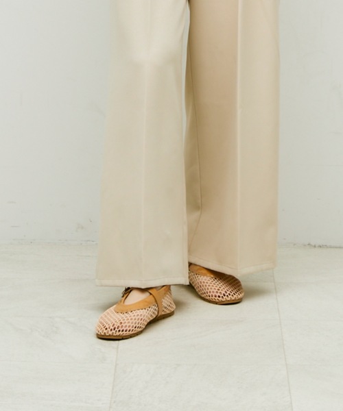 バレエシューズ パンプス Mesh flat ballet shoes / メッシュフラット
