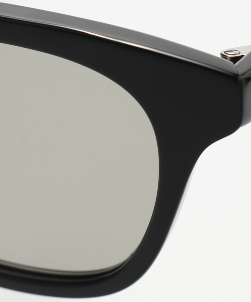 ADSR CAMERON 05 ブラック ラウンド サングラス 伊達メガネ A.D.S.R. / CAMERON 05(c) / MATTE BLACK/BLACK - Lt.Gray マット