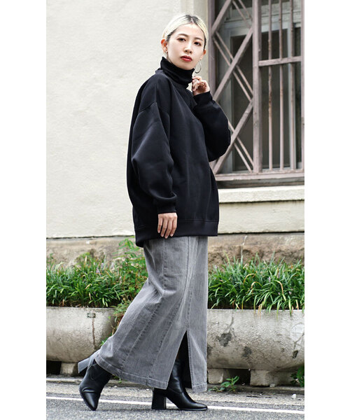 zootie（ズーティー） スウェットカットソー M ネイビー レディース