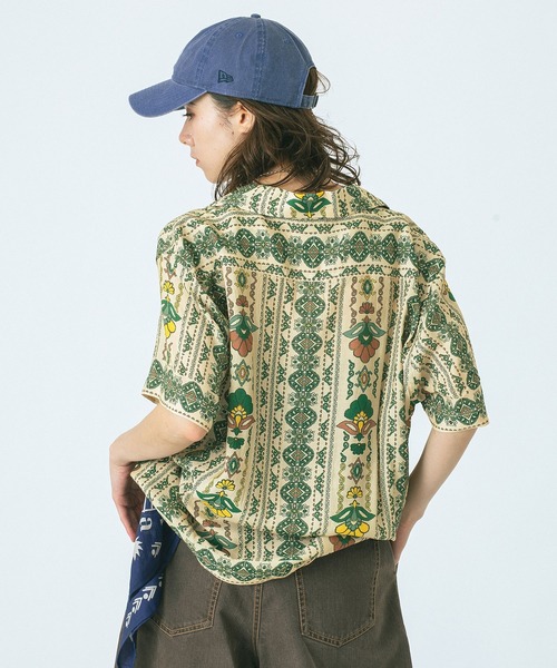 27 ROSEBUD ローズバッド 花柄 ブラウス シャツ カットソー トップス ROSE BUD｜ローズバッド（レディース）のトップス（花柄・ボタニカル柄