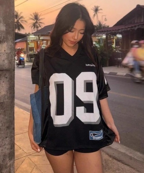 PEOPLESTYLE ナンバープリント メッシュＴシャツ スポーツ 男女 楽天市場】Tシャツ 5分袖 フットボールT メンズ レディース