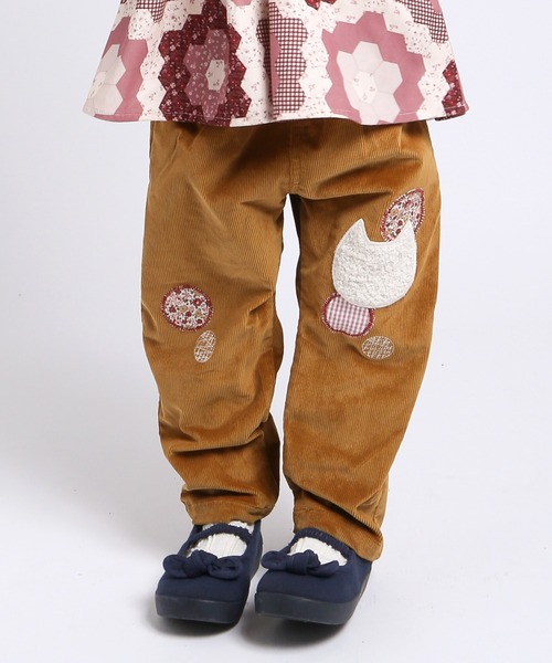 la poche biscuit（ラポシェビスキュイ） ワイドパンツ パンツ 猫