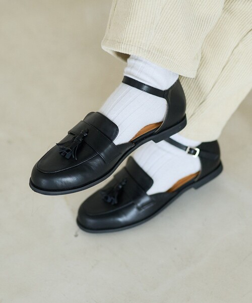 FREAK'S STORE 「FREAK'S STORE」 フラットサンダル 37 ブラック
