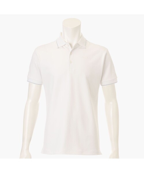 BRIEFING ポロシャツ ホワイト BRIEFING ポロシャツ 「BRIEFING GOLF/ブリーフィングゴルフ