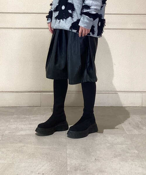 CAMPER BCN カンペール ブーツ プラットフォーム　厚底 37 ブラック CAMPER BCN Chelsea Bootie（ブーツ）｜CAMPER（カンペール）の