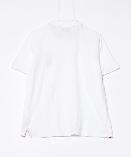 「Psycho Bunny」 刺繍半袖ポロシャツ M ホワイト メンズ_画像2