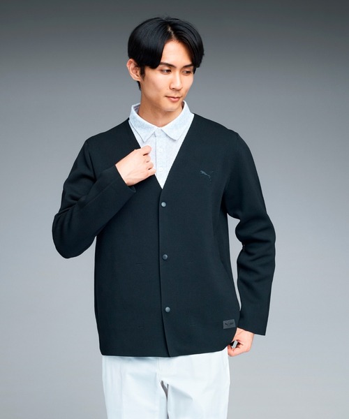 PUMA（プーマ） カーディガン メンズ ゴルフ PB ニット ジャケット