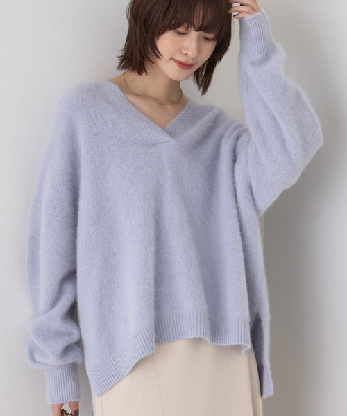 Rouge vif（ルージュ ヴィフ） ニット セーター フォックスウールV