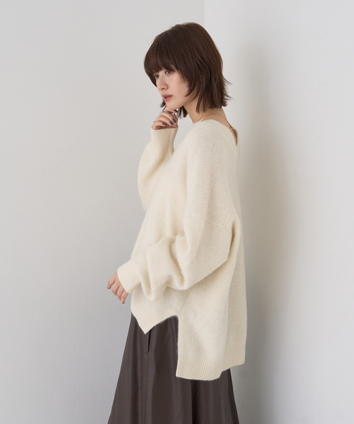 Rouge vif（ルージュ ヴィフ） ニット セーター フォックスウールV