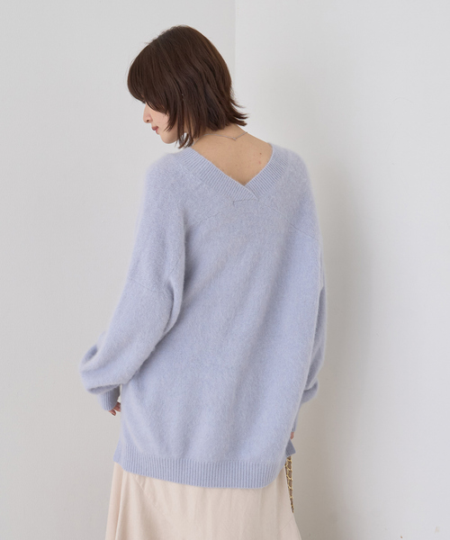 Rouge vif（ルージュ ヴィフ） ニット セーター フォックスウールV