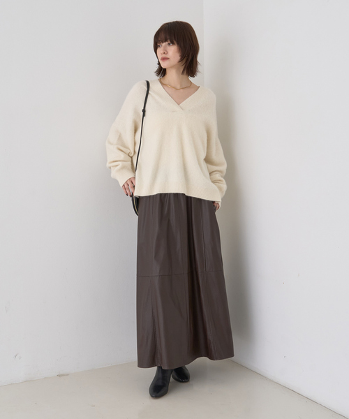 Rouge vif（ルージュ ヴィフ） ニット セーター フォックスウールV