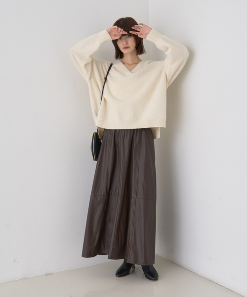 Rouge vif（ルージュ ヴィフ） ニット セーター フォックスウールV