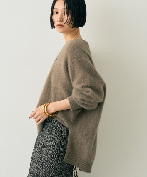 Rouge vif（ルージュ ヴィフ） ニット セーター フォックスウールV
