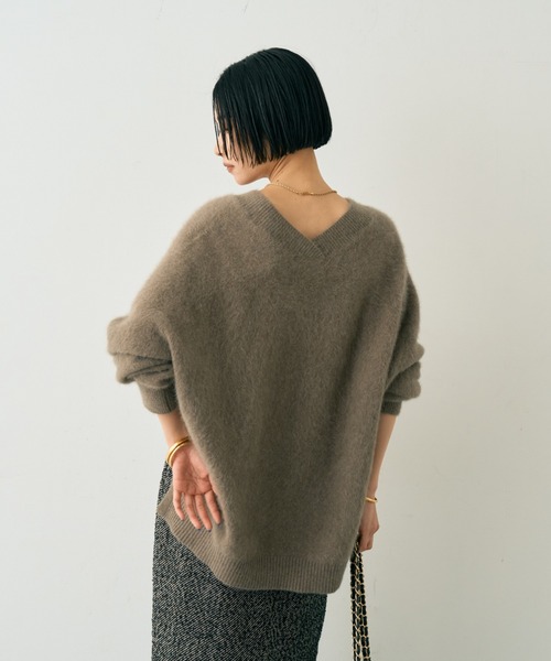 Rouge vif（ルージュ ヴィフ） ニット セーター フォックスウールV