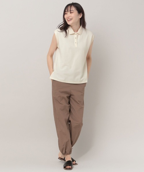 「Elura」 半袖ポロシャツ MEDIUM ネイビー レディース_画像6