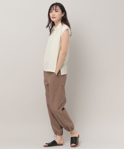 「Elura」 半袖ポロシャツ MEDIUM ネイビー レディース_画像7