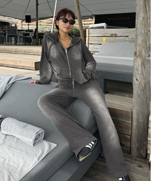 ミサページ ROXY（ロキシー） スウェットパンツ ジャージ レディース : ZOZOTOWN