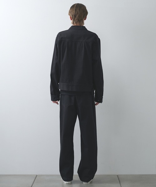 ミリタリージャケット モッズコート 「markaware/marka」別注 DENIM MILITARY JACKETの画像