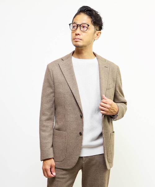 MEN'S MELROSE ジャケット テーラードジャケット ガンクラブムリネ