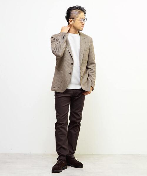 MEN'S MELROSE ジャケット テーラードジャケット ガンクラブムリネ