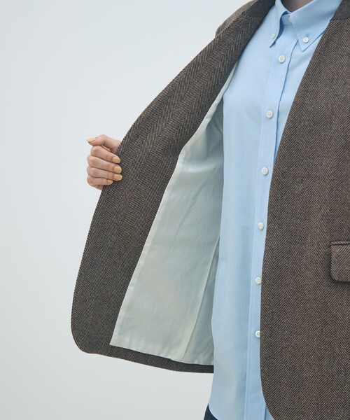 MACPHEE（マカフィー） ジャケット ノーカラージャケット アルパカ